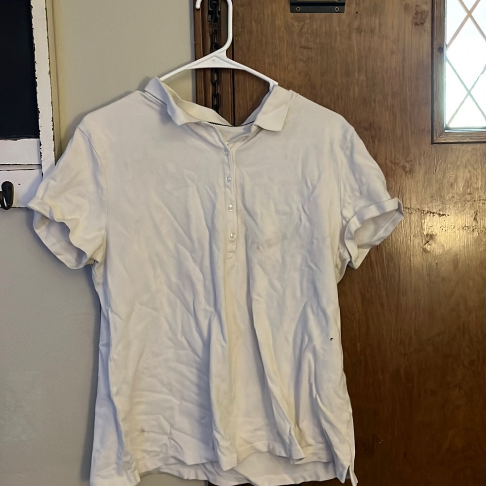 white polo